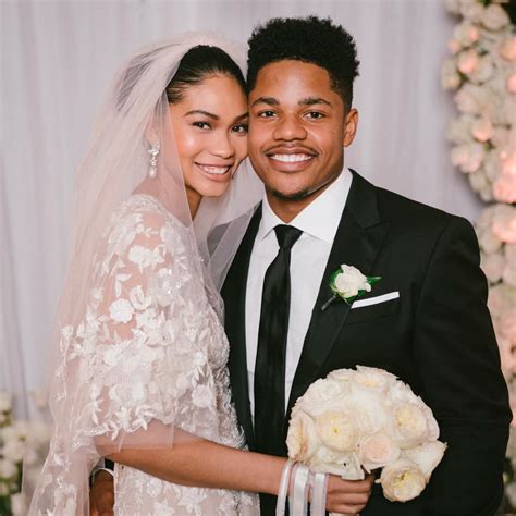 chanel iman wedding.